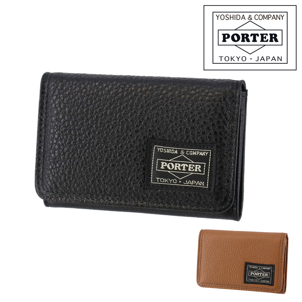ポーター PORTER カーム ウォレット 041-03127 吉田カバン カードケース 名刺入れ 二つ折り 日本製 本革 メンズ レディース ポイント10倍 送料無料 誕生日プレゼント ギフト ラッピング無料 【正規代理店】 nwar