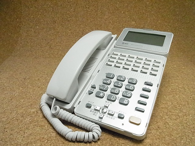 サクサビジネスホン ビジネスフォン CL820 業務用電話機 PLATIA用30ボタンカールコードレス電話機 PLATIAシリーズ 美品