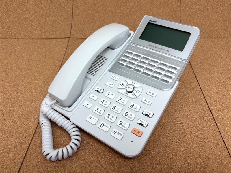 【中古】NTT 商行為電話機/商行為電話機 ZX-(24)STEL(1)(W)) ZXはやりっ子用24名取り草電話  ZXつづき物 お役目用電話