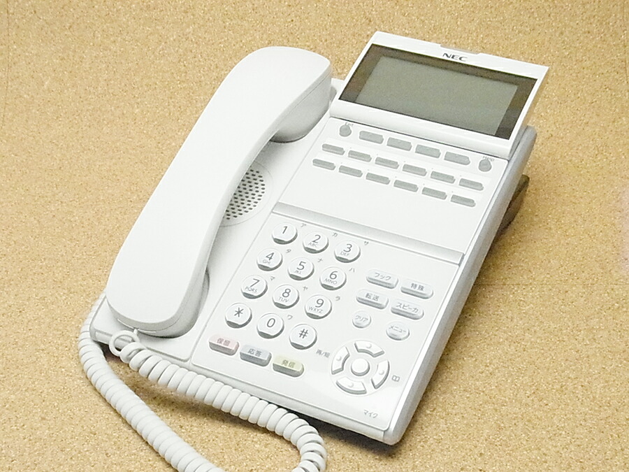 【中古】NEC　ビジネスホン/ビジネスフォン　DTZ-12D-2D(WH)TEL｜OAマウス　店