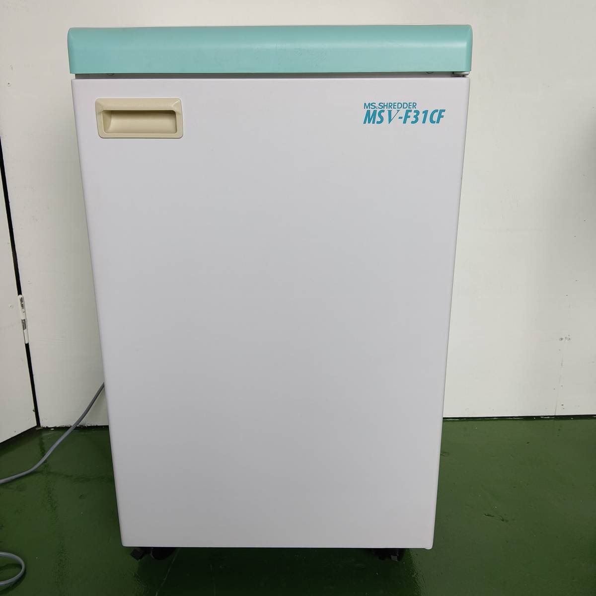 【中古】明光商会 MSシュレッダー MSV-F31CF 差し交わすとり捨てる 投じる口A3大きさ 最大限度25枚