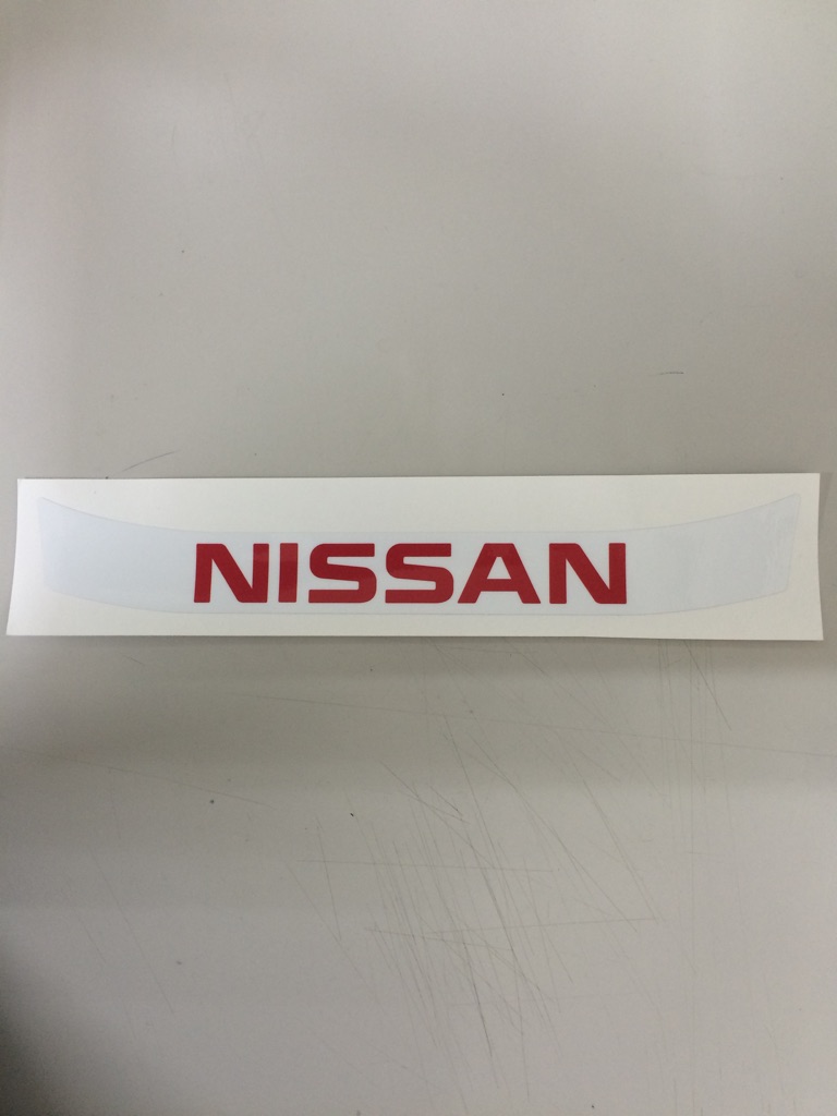 楽天市場 ヘルメットバイザーステッカーニッサンnissan 日本オアシス株式会社