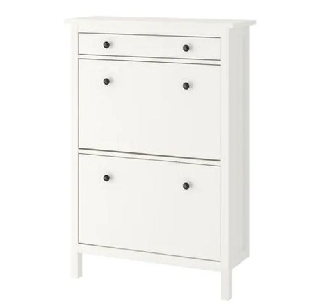 楽天市場 New Ikeaイケアhemnes ヘムネス靴収納用キャビネット 2コンパートメント ホワイト001 695 60 日本オアシス株式会社