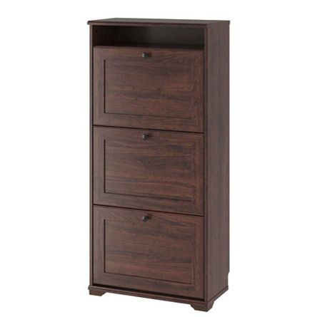 楽天市場】IKEAイケアHEMNES ヘムネス靴収納用キャビネット 2