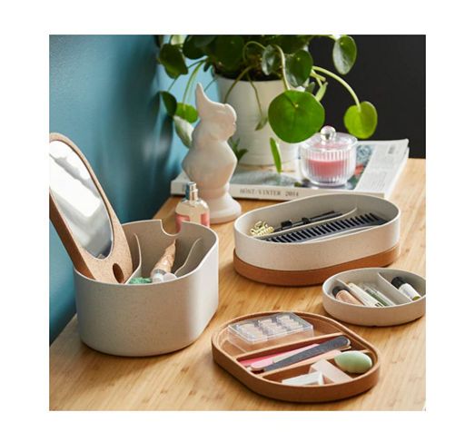 IKEA イケアSAXBORGA サクスボルガ収納ボックス ミラーのふた