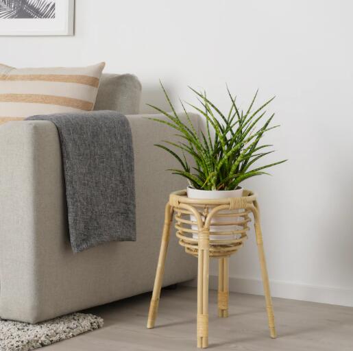 IKEA イケア BUSKBO ブスクボープラントスタンド, 籐43 cm 504.553.71 