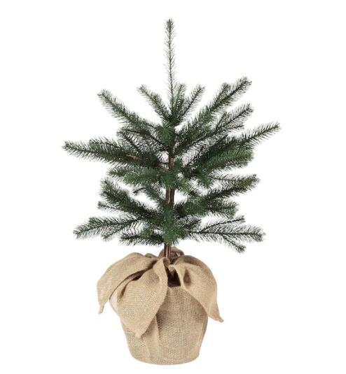 楽天市場 New Ikea イケア クリスマス Vinter ヴィンテル 人工観葉植物 室内 屋外用 ジュート クリスマスツリー グリーン19 Cm504 746 33 日本オアシス株式会社
