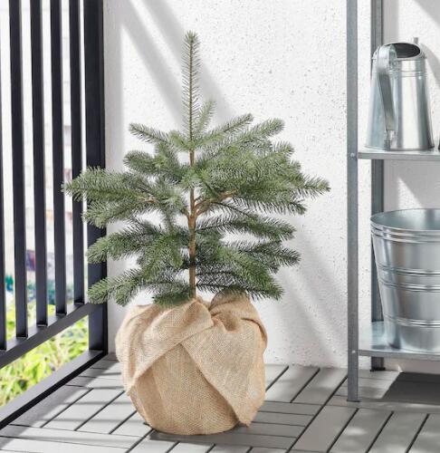 New Ikea イケア クリスマス Vinter ヴィンテル 人工観葉植物 室内 屋外用 ジュート クリスマスツリー グリーン19 Cm504 746 33 Korkmazmauritius Com