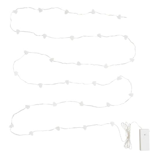 楽天市場 クリスマス直前 52 値下げしました 52 Ikea イケア クリスマス Str 197 La ストローラledライトチェーン 全30球 電池式 フラワーホワイト704 767 30 日本オアシス株式会社