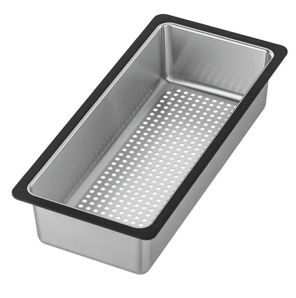 【NEW】 IKEA イケア NORRSJÖN ノッルショーン 水切りボウル, ステンレススチール 803.397.14
