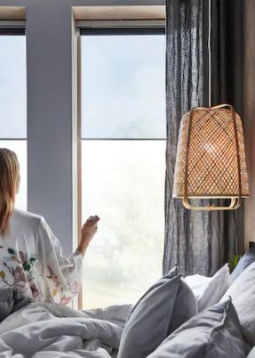 楽天市場 Ikea イケア Kadrilj カドリリ ローラーブラインド ワイヤレス 電池式 グレー1x195 Cm 804 081 61 日本オアシス株式会社