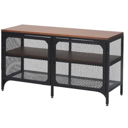 IKEA FJ・・LLBO フィエルボ テレビ台, ブラック100x36x54 cm 705.013.10