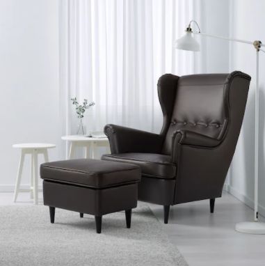 楽天市場】IKEA STRANDMON ストランドモンウイングチェア
