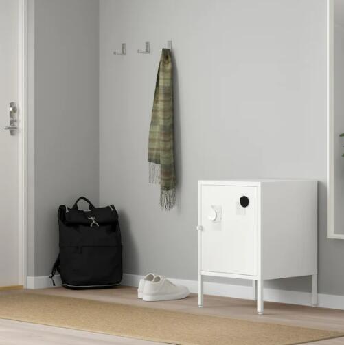 IKEAイケアHÄLLANヘッランキャビネット,ホワイト45x50cm303.637.30