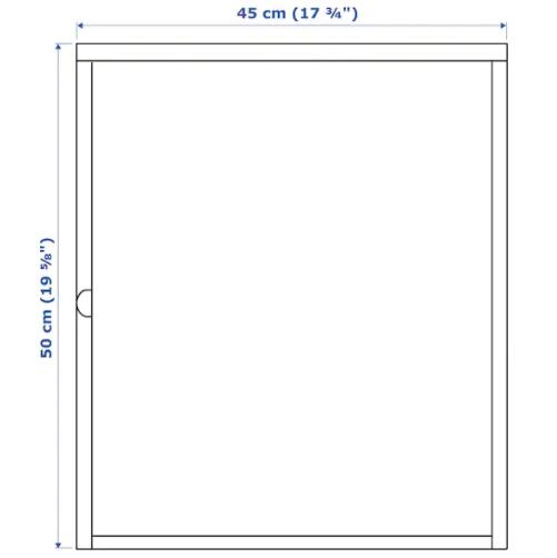 IKEAイケアHÄLLANヘッランキャビネット,ホワイト45x50cm303.637.30