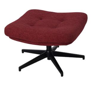 【NEW】IKEA ikeaROCKSJ・・N ロックショーン オットマン, 花の冠デ 赤いこと赤銅色505.260.38IKEAの調度品