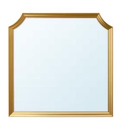 【NEW】IKEA ikeaSVANSELE スヴァンセーレ ミラー, ゴールドカラー, 78x78 cm404.374.53癒しの空間、お部屋のアクセントに｜日本オアシス株式会社