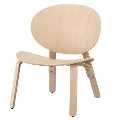 【NEW】IKEA FR・・SET フローセット イージーチェア, ホワイトステインオーク材突き板 004.235.61