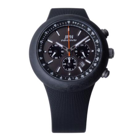 JPN メイドインジャパン 130R Std. Smokey Black Orange 目を引く腕時計 83,490円