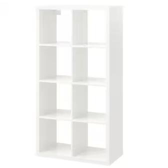 楽天市場】IKEA イケア シェルフユニット ダークグリーン 147x77cm