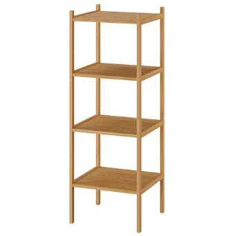 IKEA イケア R&Aring;GRUND ローグルンドシェルフユニット, 竹, 37x37x104 cm605.494.21ikea イケア 北欧家具 チェア イス シンプルおしゃれ 収納 バスルーム家具｜日本オアシス株式会社