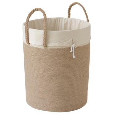 IKEA イケアLJUNGAN ユンガンランドリーバッグ, 40x50 cm705.672.97IKEA 北欧 ikea 雑貨 家具 かご バスケット 収納 小物収納 ランドリー ｜日本オアシス株式会社