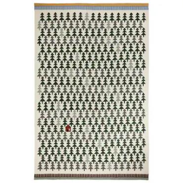IKEA イケア DV・・RGGR・・S ドヴェリグレース ラグ, マルチカラー, 200x300 cm 205.743.99