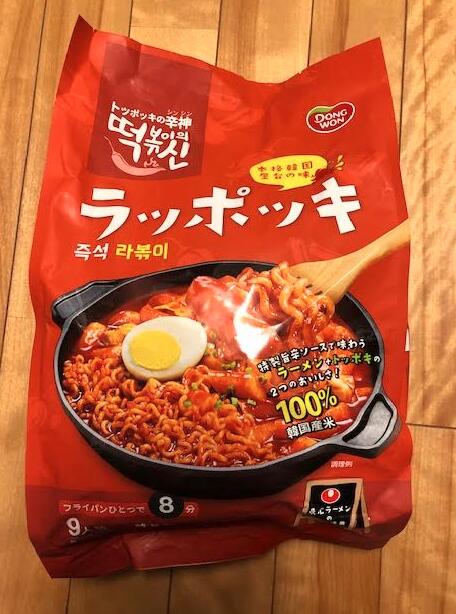 楽天市場 Costco コストコ ラッポッキラッポキ トッポギ 韓国ラーメン即席ラッポギ 東遠 Dongwon 日本オアシス株式会社