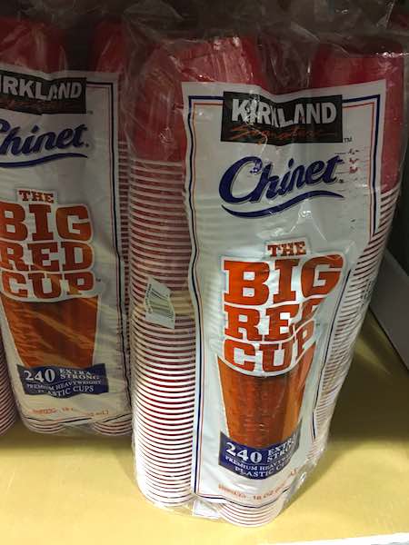 コストコ商品 カークランドシグネチャー チャイネット レッドカップ 532ml x 240個KIRKLAND SIGNATURE THE BIG CUP RED EXTRA STRONG CUP chinet #1193444画像