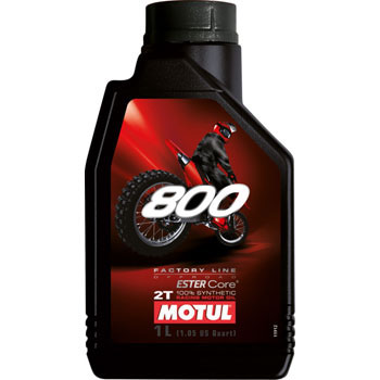 MOTUL モチュール 800 2T FACTORYLINE OFF ROAD 12本X1L 『ケース販売』 モチュール 800 2Tファクトリーライン オフロード 1L
