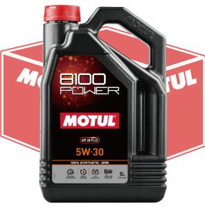 MOTUL モチュール 8100 POWER 5W30 SN PLUS 5L 112003モチュール 8100 パワー 5L車 エンジンオイル 自動車 オイル スポーツカー、スペシャリティカー、ミニバン、SUV 112003｜日本オアシス株式会社