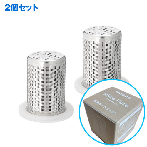 ポータブルシリカ水生成器 “シリカ・ピュア”専用 カートリッジ６個セット イオン状シリカが溶出した浄水を毎日の生活に ポータブルシリカ