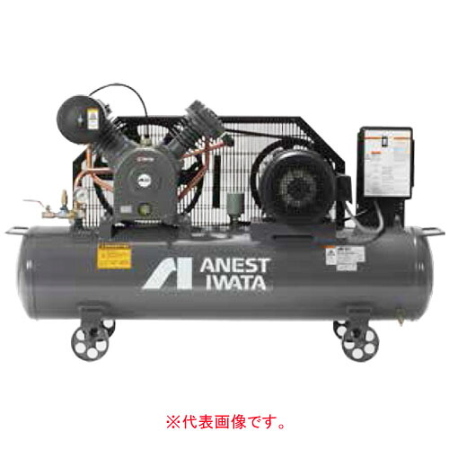 エアーコンプレッサー レシプロオイル式 タンクマウント型 三相200V TLP37EG-10 M5(50Hz) アネスト岩田 【個人宅配送不可】｜オアシスプラス 210,305円