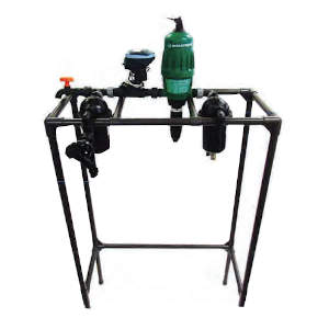 専用架台付ドサトロン養液栽培システム DFKIT20N-SP1+DFKD-SP1 サンホープ DR06GLタイプ|オアシスプラス