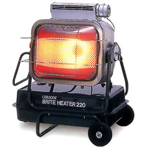 楽天市場】ジェットヒーターBRITE 赤外線暖房機 HR330E-L オリオン機械