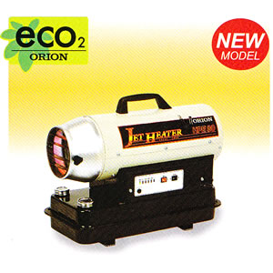楽天市場】オリオン 業務用 可搬式温風機 ジェットヒーターHP HPE80A