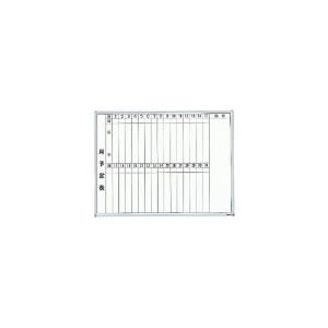 月行事スチールホワイトボード縦600×900 GL222 トラスコ(TRUSCO)