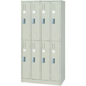 スタンダードロッカ-8人用900&times;515&times;1790 NL87 トラスコ(TRUSCO)｜オアシスプラス 54,972円