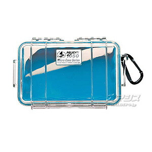 マイクロ入れもの(物の具入れもの) 190×128×79粍 青色 1050BL ペリカンプロダクツ（PELICAN PRODUCTS）