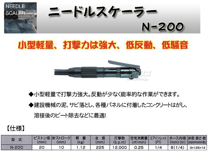 65％以上節約 TOKU ニードルスケーラ TNS-200 販売単位 kead.al