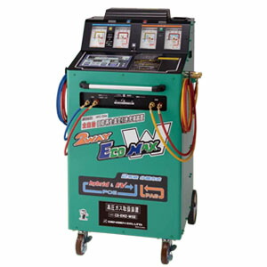 全自動エアコンガス回収装置 エコマックスゼロ・ダブルエス2 CS-EMZ-WS2 デンゲン ハイブリッド EV車対応|オアシスプラス
