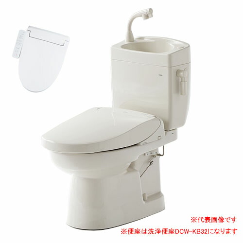 楽天市場】簡易水洗便器 定量洗浄水タイプ 手洗いなし 洗浄便座 FZ50T ...