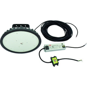 LEDハイテンプディスク120W 高温対応 電源装置外付型 昼白色 吊下げ型 ワイド L120HT-P-H120-50K 日動工業｜オアシスプラス
