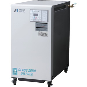 オイルフリーコンプレッサD内蔵0.75KW SLP-07EEDM5 アネスト岩田 【個人宅配送不可】|オアシスプラス