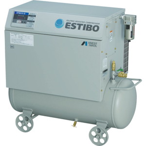 オイルフリー小型ブースタコンプレッサ 1.5KW 60Hz EFBS15BF-10M6 アネスト岩田 【個人宅配送不可】｜オアシスプラス