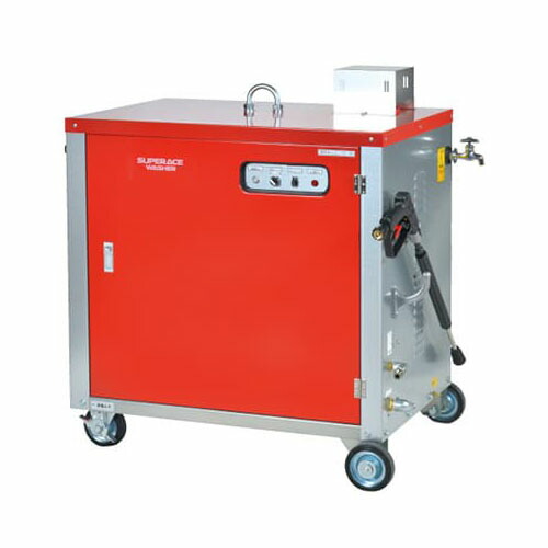 温水高圧洗い濯ぎ機 SHJ-1510S-50HZ 百貨店製作 200V 9.8Mpa 15L/時間 冷ややかさ地相応う印字機【人間宅送りとどける不可】
