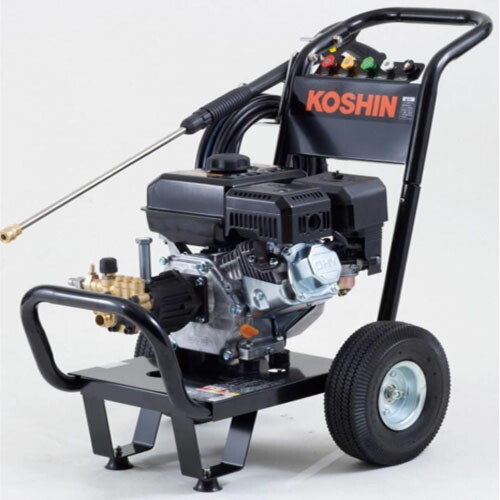 発動機式高圧洗い濯ぎ機 JCE-1408UDX 工進(KOSHIN) 14Mpa 8L/時間 高圧導管10m 高圧洗浄機-DIY・工具-電動工具本体
