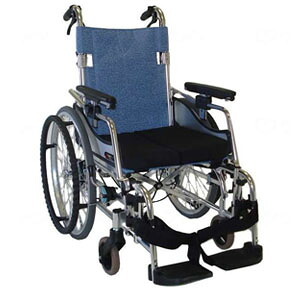 自動小銃打ちきり取り合わせとり備える付 自走しり押し兼用車いす MW-SL5BT 松永製造所 立ち止まり君