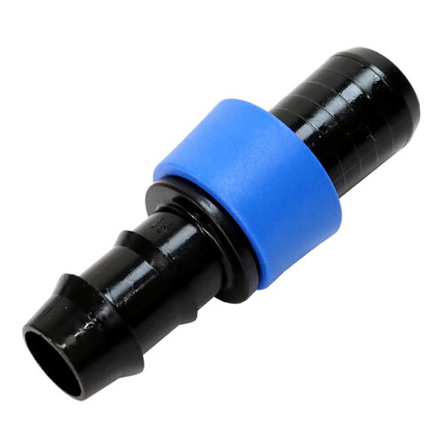 ニップル16 黒 青リング付き 32500-017040&times;50個セット 32500-017060 住化アグリテック(旧住化農業資材) コンビコネクター 16&times;16PE｜オアシスプラス
