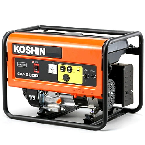 標準尺度 発生機 60サイクル GV-2300 工進(KOSHIN) 2300VA